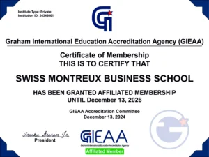GIEAA Affiliated Membership certificate preview